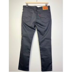 Levi's‎ 511 Slim Fit Jeans Men's W34 L32 Button Fly Dark Gray Casual Denim